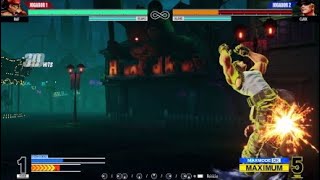 KOF XV Ralf stun combo