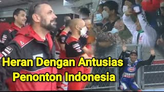 Kekaguman Peserta MotoGP Mandalika Melihat Antusias Penonton Indonesia