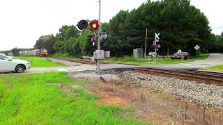 Steam Engine 208 Update Plus a CSX Auto Train on the Abbeville sub