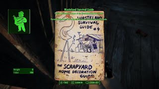 Fallout 4 PS5 Remastered lynn woods wasteland survival guide location