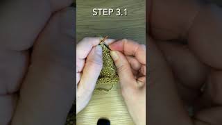 Easy Christmas Bell Step 1-4