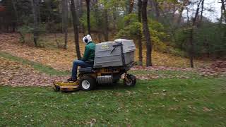 Effortless Fall Cleanup with the 2001 Walker Mower MT EFI 26hp GHS | Ultimate Leaf Management!