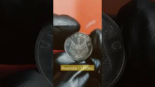 Rwanda - 1 Franc #coin #shorts #rwanda #collection