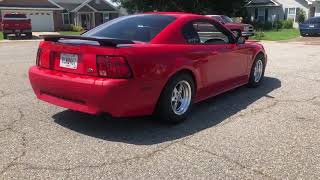 Evan Bernard's 2 valve swapped Mach 1 with Todd Warren custom cams