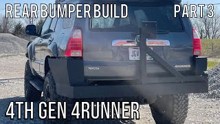 4th Gen 4Runner - Rear Bumper Build - Part 3 - SWING OUT