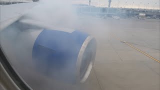 MEGA SMOKY Pratt & Whitney PW4077 Engine Start | 30ºF (-1ºC) Chicago Cold Start | N774UA OLDEST 777