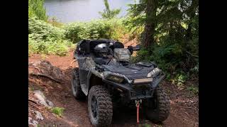 Harrison west explore on the Polaris sportsman 850