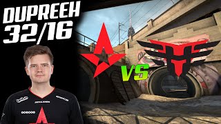 CSGO POV ASTRALIS DUPREEH (32/16) VS HEROIC OVERPASS IEM Cologne 2021 11.07.21!