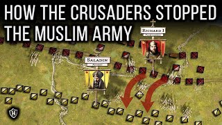 Battle of Arsuf, 1191 ⚔️ How did the Crusaders stop Saladin's Muslim Army? ⚔️ Third Crusade (Part 2)