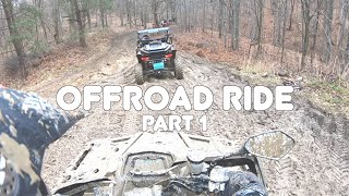 OFFROAD RIDE PART #1 | CFMOTO/STELS/POLARIS/CAN-AM