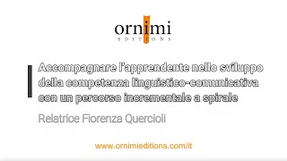 Accompagnare l'apprendente... (Webinar Ornimi)