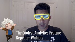 How to create AMAZING Repeater Widgets in Salesforce CRM Analytics #salesforce #analytics #data