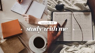 An Hour |  study with me | Piano, calm music| Improve your focus