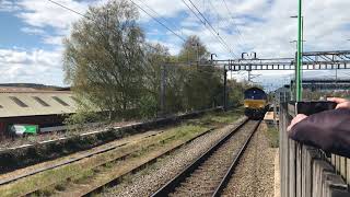 66431 is seen departing rugeley trent valley working Crewe to Crewe driver training.. 06/05/21