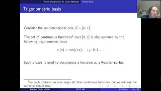 RL Chapter 9 Part4 (Construction of features within the linear approximation, neural networks)