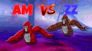 AM VS ZZ | | Competitive Gorilla Tag Matches