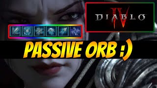 DIABLO 4 PASSIVE FROZEN ORB BUILD / BETA