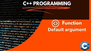 Default Argument in C++ Program Function || Example How to make default argument value of a function