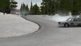 rFactor rally @ Snowy Fields