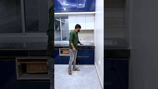 New acrylic sheets modular kitchen work #vishalfurniture #shortvideo