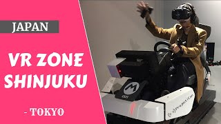 Virtual reality center VR zone Tokyo Shinjuku super fun