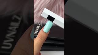 ASMR DIY Gel Nail Stickers #nailtutorial #asmr