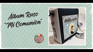 ÁLBUM COMUNIÓN PARA JOAQUÍN - VIDEO INSPIRACIÓN - #scrapbooking #comunión #albumispiración