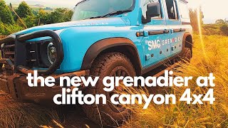 The all new Ineos Grenadier at Clifton Canyon 4x4 track