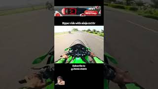 hyper ride with Kawasaki ninja zx10r #shorts #zx10r #viral