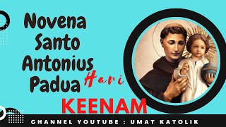 DOA NOVENA SANTO ANTONIUS PADUA|| Hari Keenam#doakatolik #santoantoniodepadua