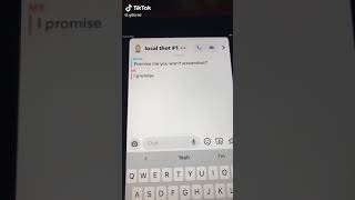 promise you won't screenshot? TikTok @.g6briel  [Tik Tok Archives]