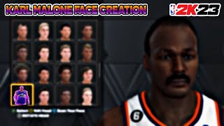 KARL MALONE FACE CREATION NBA 2K23 CURRENT/NEXT GEN!!! *BEST ON YOUTUBE* LOOK LIKE THE MAILMAN!!