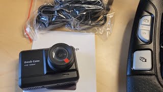 DKK Mini Dash Cam 1080P Full HD Review & Unbox | Dash Cam Front and Rear