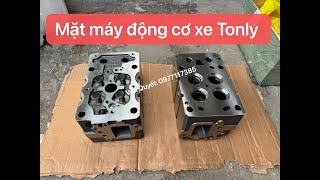 Mặt máy - mặt quy lát động cơ xe tải mỏ 90 tấn Tonly - TL875K - TL875B. Hotline: 0982283239