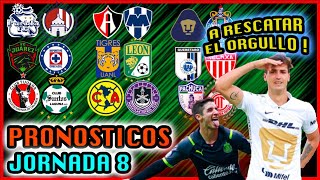 ✅🔥 PRONOSTICOS JORNADA 8 APERTURA 2021 LIGA MX - Quiniela Futbol Mexicano GRITA MEXICO AP2021❌⚽️