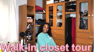 CLOSET TOUR | WALK-IN CLOSET | MAKEUP COLLECTION