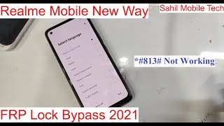 Realme 8 Pro FRP Lock Bypass