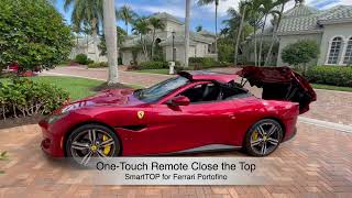 mods4cars SmartTOP for Ferrari Portofino - One-Touch open / close / Remote Top