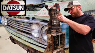 #8 1968 Datsun 520 Rebuild Full Steam AHEAD !!