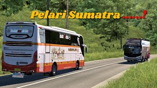 🔴[LIVE] Pelari Lintas Sumatra #eurotrucksimulator2indonesia #bussimulatorindonesia  #bussets2 1.50