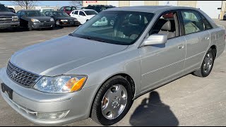 2003 TOYOTA AVALON XLS HAMMERDOWN AUCTIONS