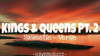 Saweetie - Kings & Queens Pt. 2 [Verse - Lyrics]