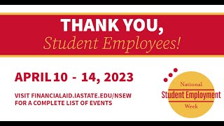 National Student Employment Week 2023