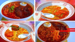 رامن من الأنمي 🍜 الطعام في الأنمي لذيذ جدا بشكل لايصدق 😋 Ramen /Anime food