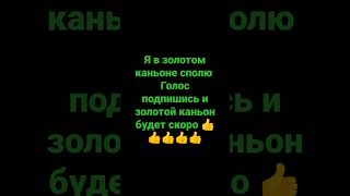 подпишись и золотой каньон будет скоро 👍👍👍