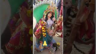 #maa saraswati vidai #visarjan#viral vidai song#viral shorts#saraswati puja#patna#sham volg