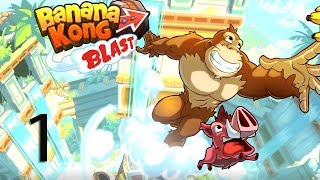 Banana Kong Blast - Gameplay Walkthrough Part 1 (iOS, Android)