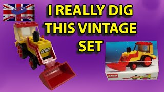 LEGO set 614 - Vintage LEGOLAND (1974) Excavator- Build and Review