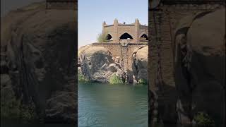 Egypt 🇪🇬 Aswan - visit to the Nubian village by motor boat القريه النوبيه اسوان