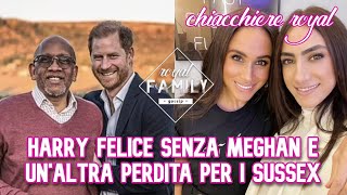 HARRY FELICE SENZA MEGHAN IN UK E AFRICA + NUOVA USCITA DA ARCHEWELL PER I SUSSEX #princeharry